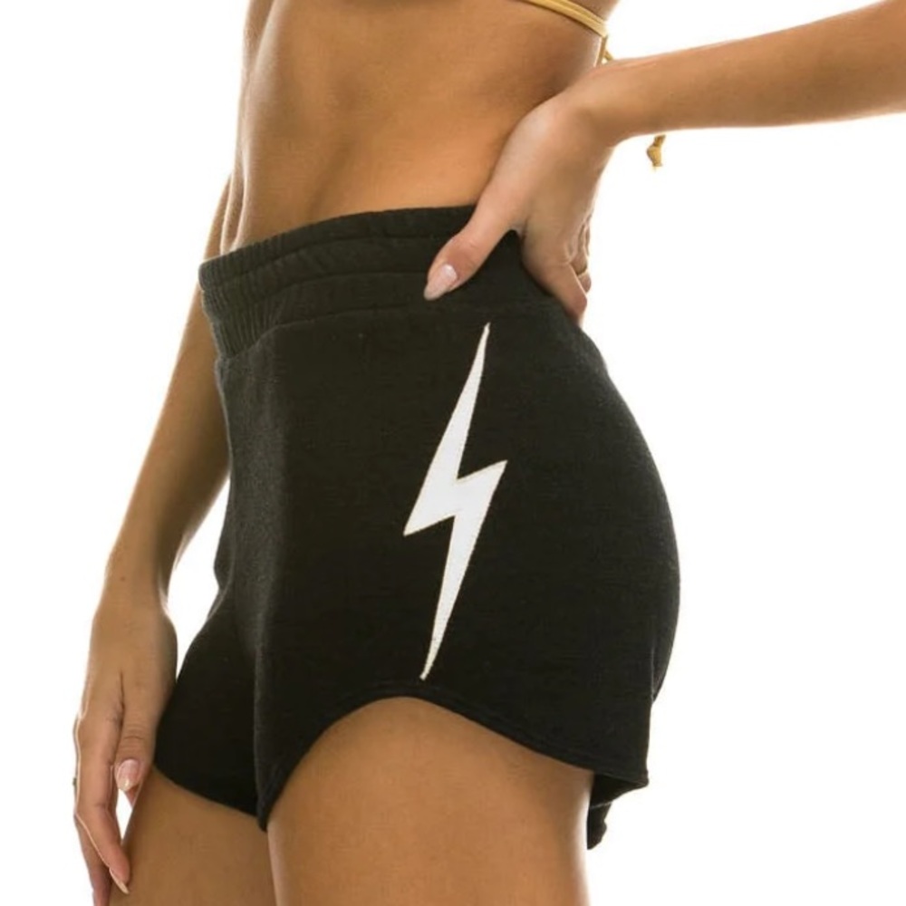 Aviator Nation Bolt Stitch Lounger Short Size Small